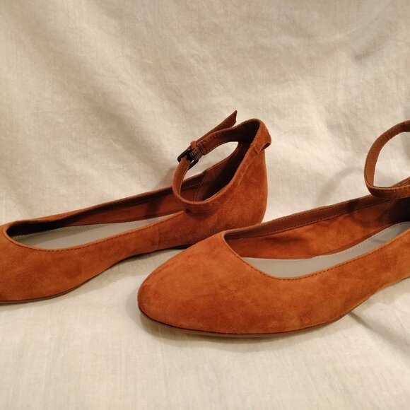 Treasure & Bond Ballet Flats with Ankle Strap NWOT - Picture 6 of 10